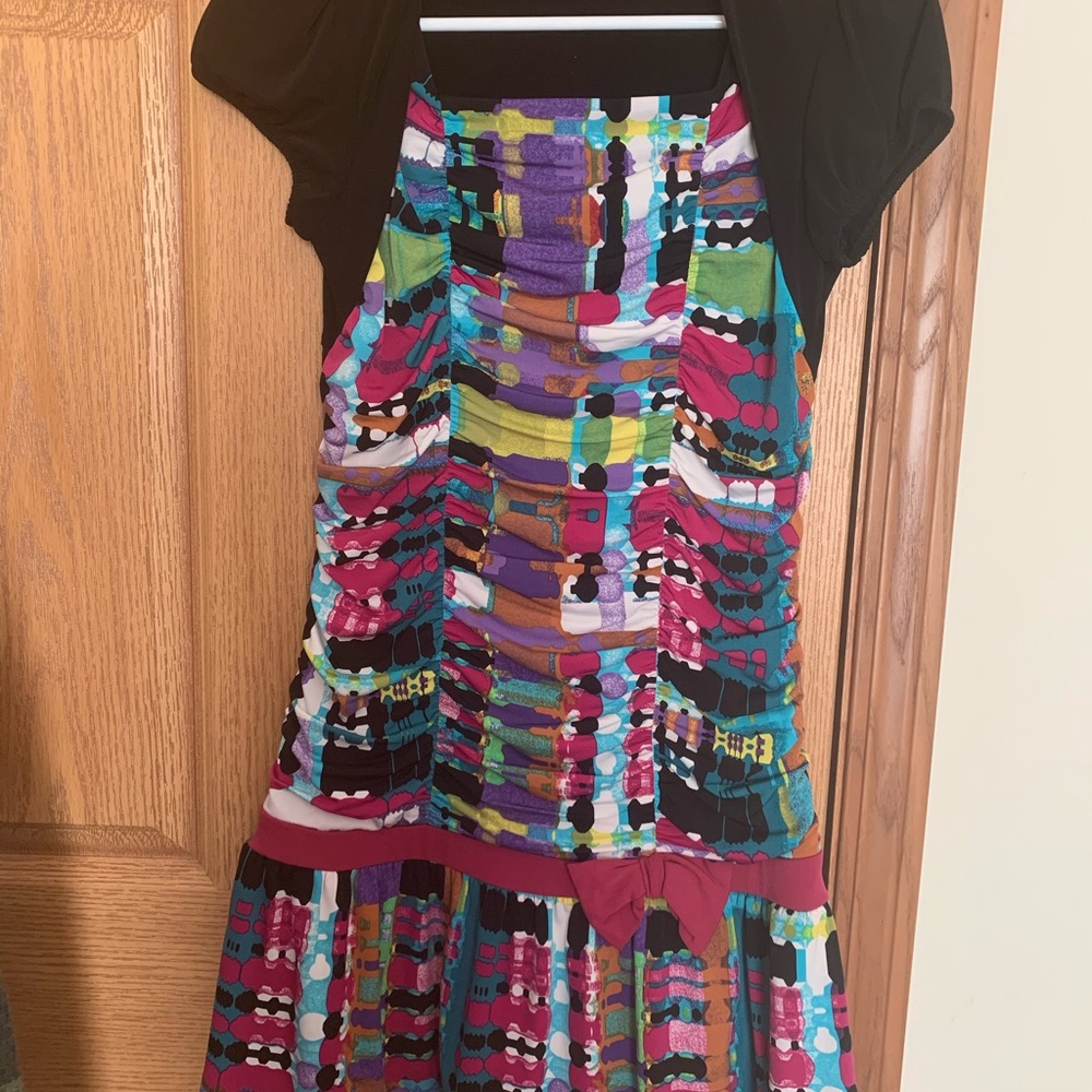 Rainbow colors dress